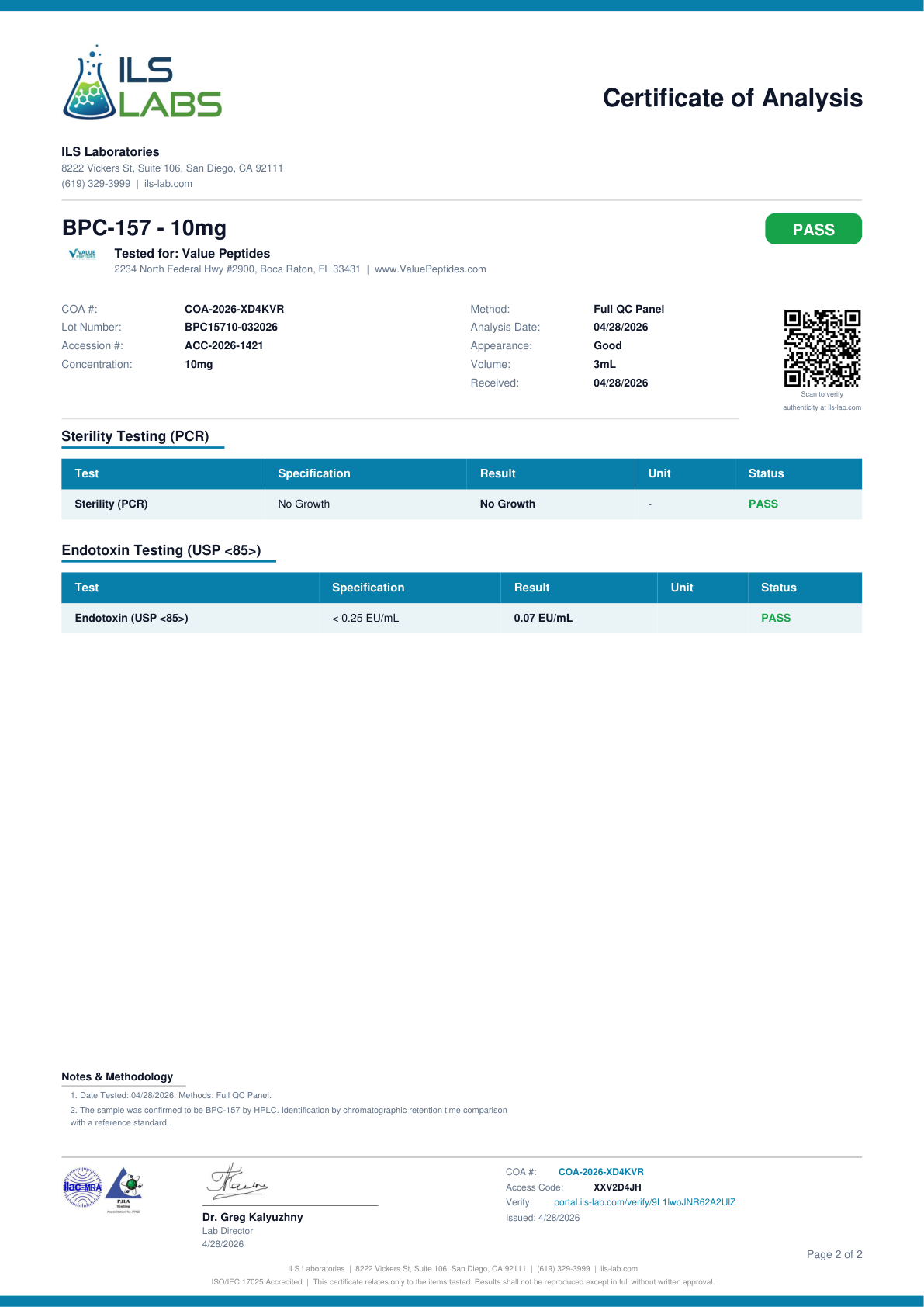 BPC-157 10mg - Image 3